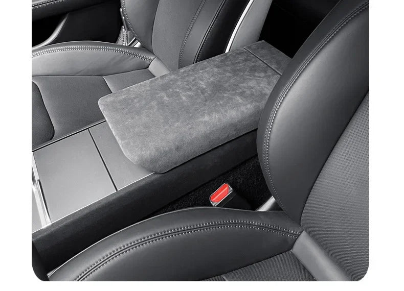 Armrest Cover for Tesla Model 3 Highland 2024 Alcantara Suede